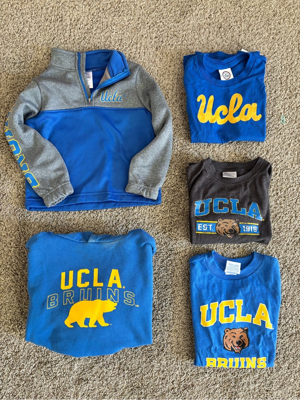 UCLA Sweatshirts (2) & Tshirts (4) Pack